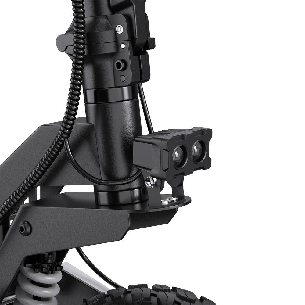 Электросамокат OOTD T10, двигатель 500 Вт, аккумулятор 48 В 13,5 Ач, 11-дюймовые шины, максимальная скорость 50 км/ч, запас хода 45 км, передние и задние дисковые тормоза