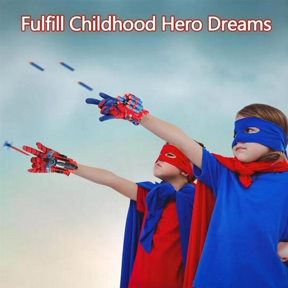 Spiderman Web Shooter Toy For Kids Cosplay Launcher