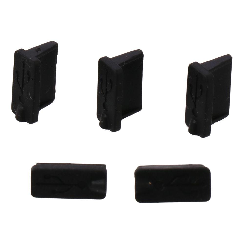 20 шт. 13 X 5 X 8 мм Заглушки для USB-порта (мама) Резиновые Заглушки для USB-порта Пылезащитная крышка