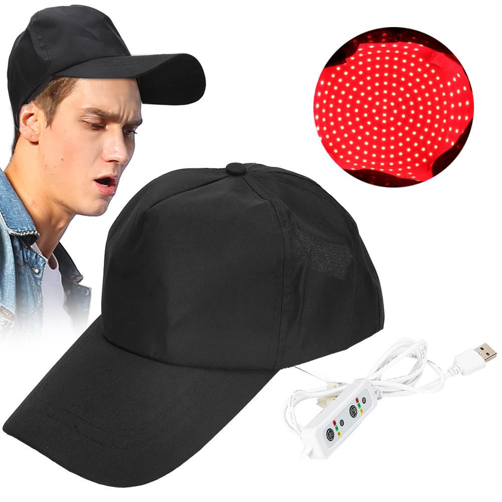 USB-шапочка для роста волос, контроль выпадения волос, терапевтический инструмент с 256 эмиссионной головкой