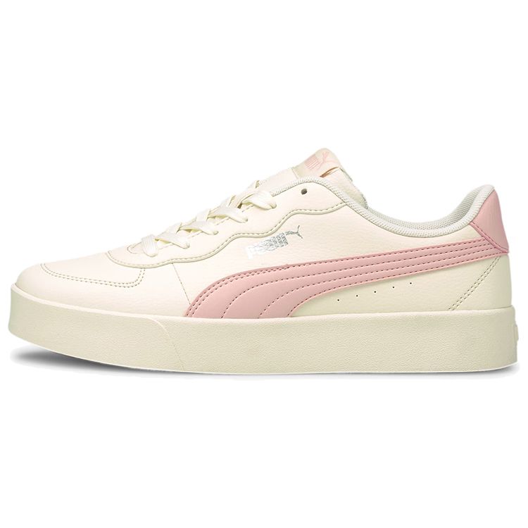 Puma Skye Clean Low Top Sneakers Women Sneakers Off-White Pink 380147-05