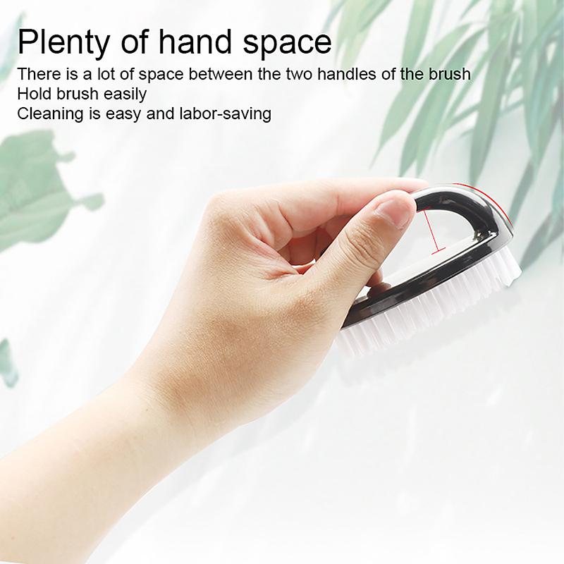 1Pcs Nail Brushes Nail Art Manicure Pedicure Soft Remove Dust Powder Cleaning Brush Tools Transparent Horn Brushes