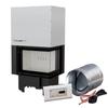 Умный стальной камин KRATKI VNP 610/430 9 кВт Ø 200 Подъемный MSK