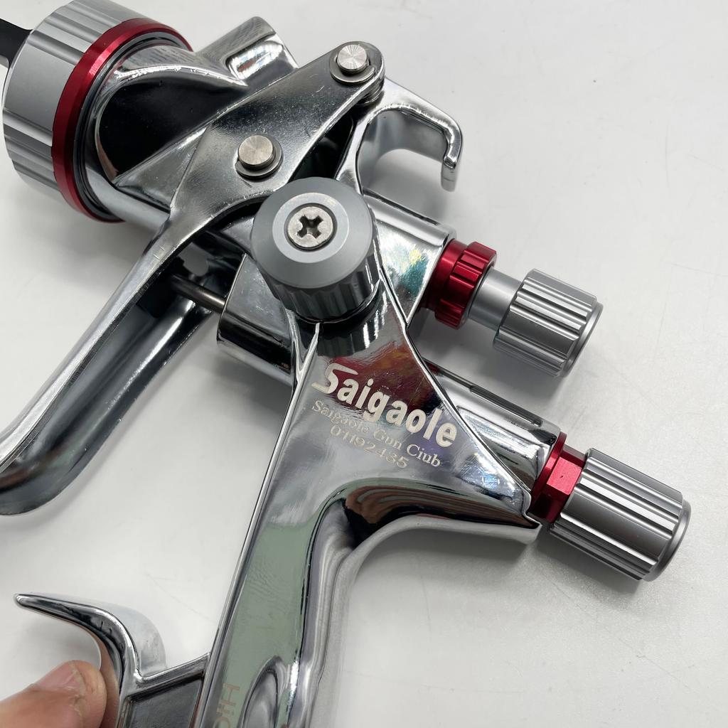 T40 Spray Gun With Adapter No Need Wash Can Change Pot Car Painting Sprayer Tool HVLP Airbrush Paint Tool