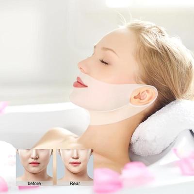 Патч с маской для подбородка для небольшого V-образного лица, патч для лица с подвесками за ушами, гидрогелевый увлажняющий и укрепляющий кожу лица