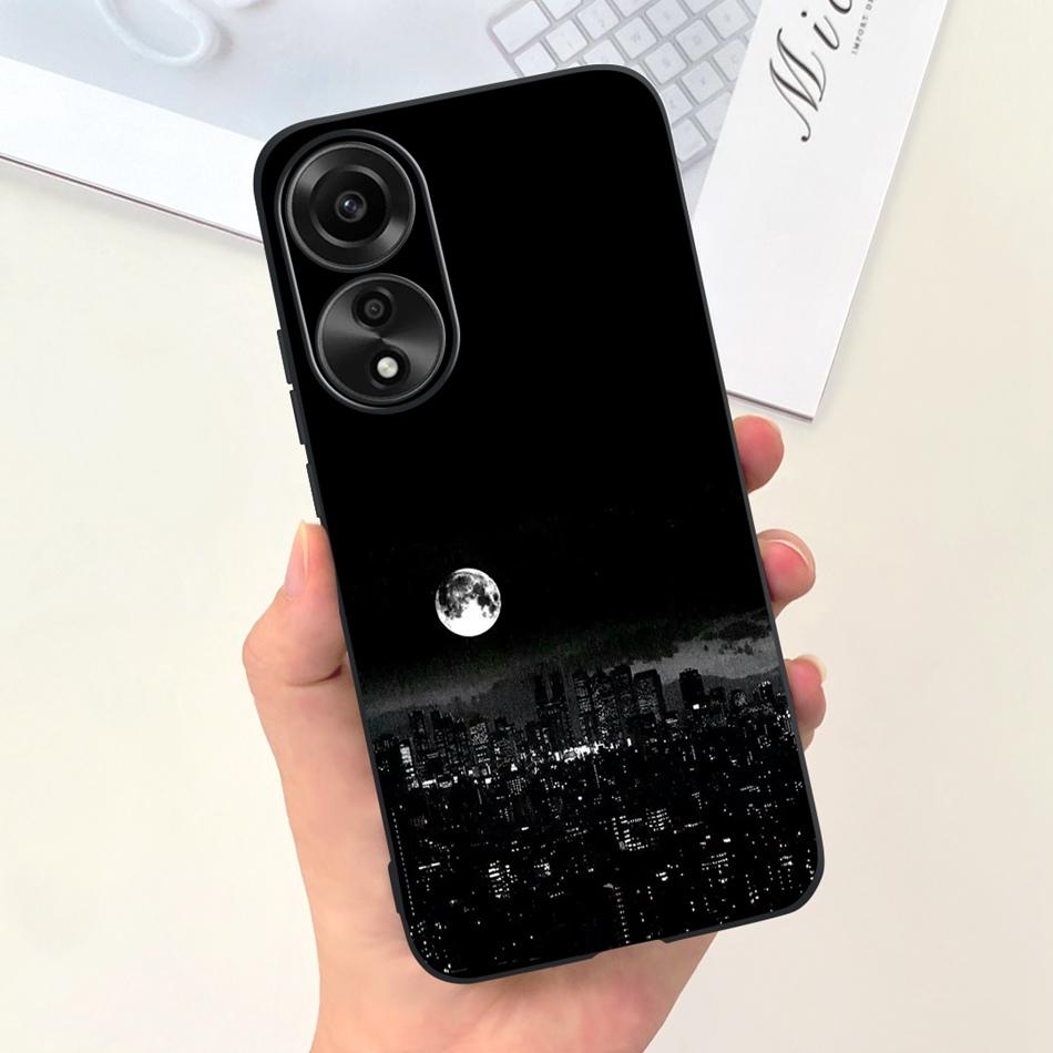 For OPPO A78 Case Oppo A78 4G CPH2565 Cute Fashion Candy Color Soft Silicone TPU Phone Back Cover For OppoA78 A 78 4G 2023