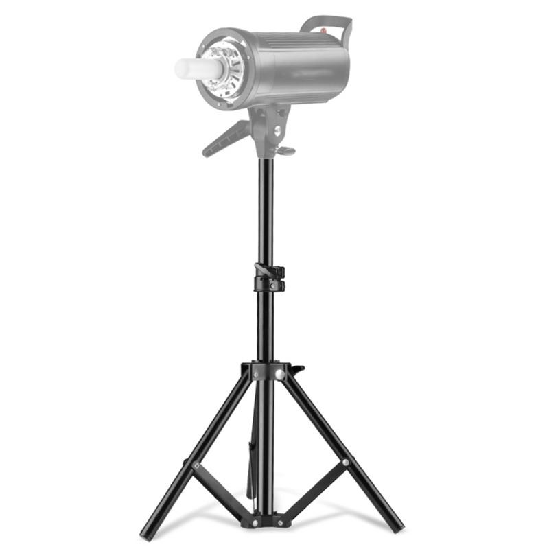 Heavy Duty Studio Light Stand Adjustable Height 38cm To 70cm Foldable Photography Support For Stable Lighting Setups