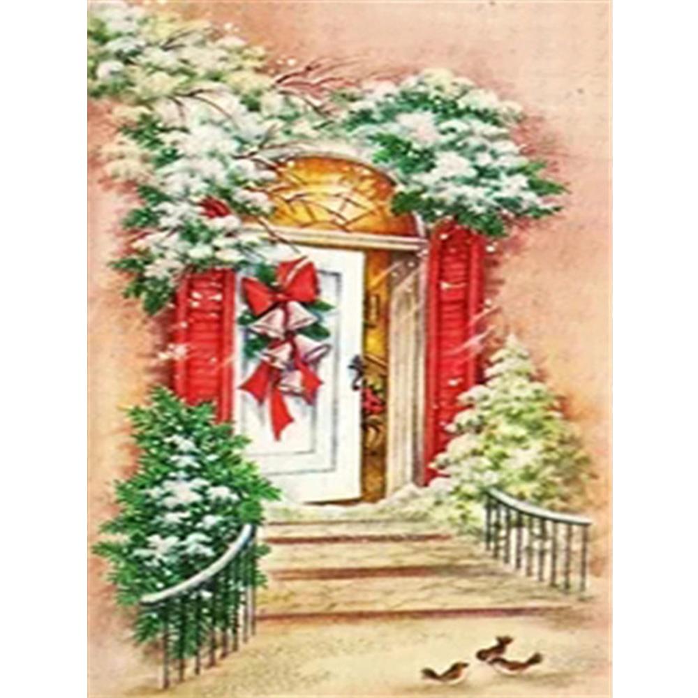 Алмазная вышивка животное алмазная живопись Рождество птица вышивка крестиком снежная мозаика зимний домашний декор новогодний подарок