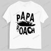 Summer T-shirt Men Brand Teeshirt Papa Roach Classic Infest Logo T-Shirt Mens Brand Teeshirt Mens T-shirt Euro Size TOPS