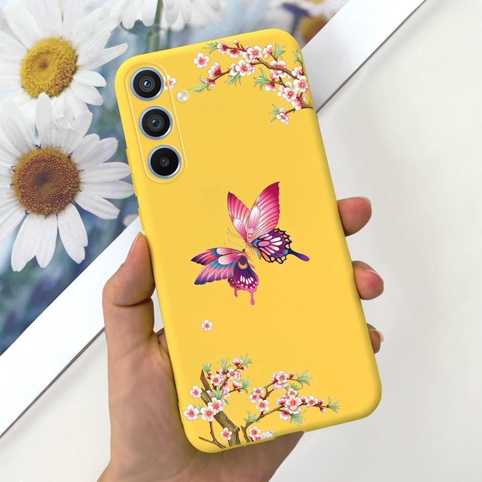 For Samsung Galaxy A54 Case 2023 Cool Fashion Moon Pattern Jelly Soft Silicone Phone Back Cover For Samsung A54 5G SM-A546B