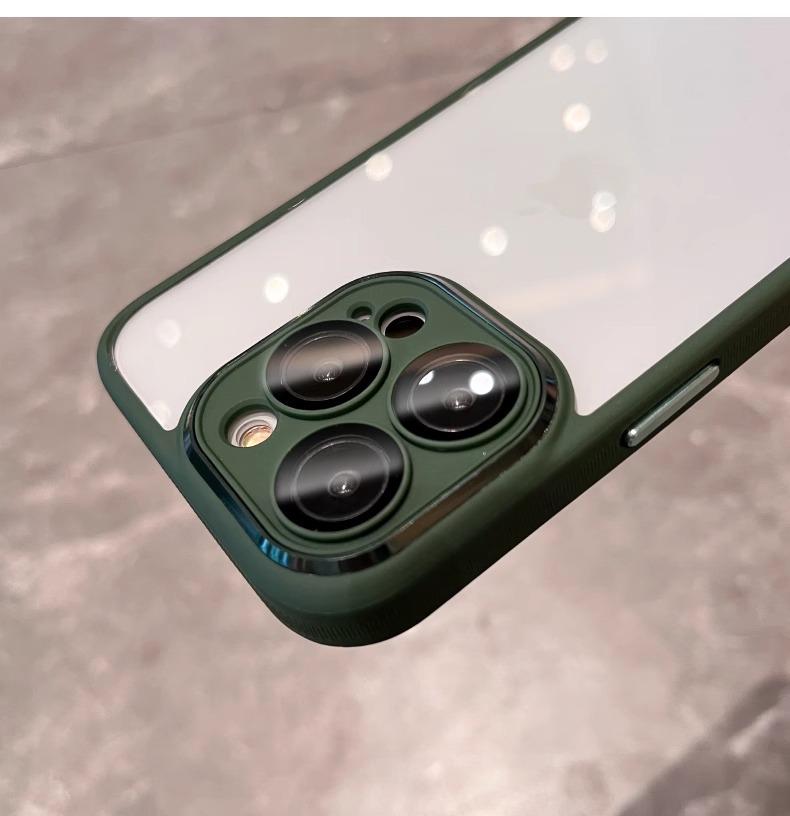 Прозрачный чехол-бампер «Все включено» для Apple iPhone 15/14 Pro/13/12 – Ударопрочный и стильный дизайн
