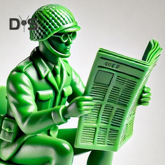 Статуэтка зеленого солдата в туалете, читающего газету, писающего человека, статуэтка из смолы, скульптура, модель, игрушка, украшение для домашнего офиса, рабочего стола, орнамент