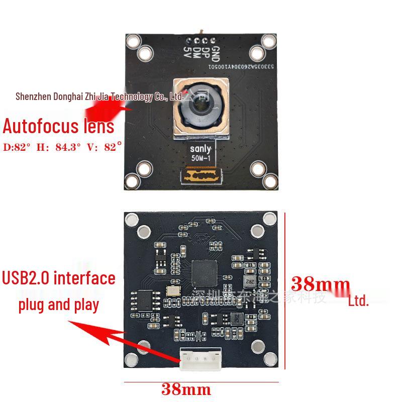 Модуль камеры IMX766 с автофокусом 8K: Ультра HD 50 МП, без драйверов, широкоугольный объектив