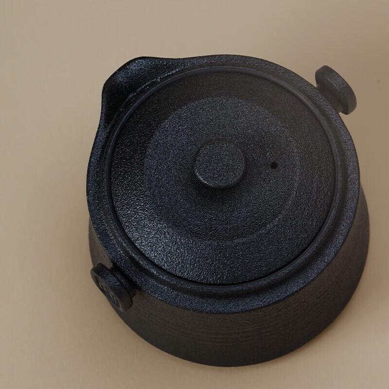 Edenus Black Iron Glaze Portable Kung Fu Tea Set