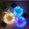 LED Solar Waterproof Christmas Garden Decoration Copper Wire Rainbow Tube Light