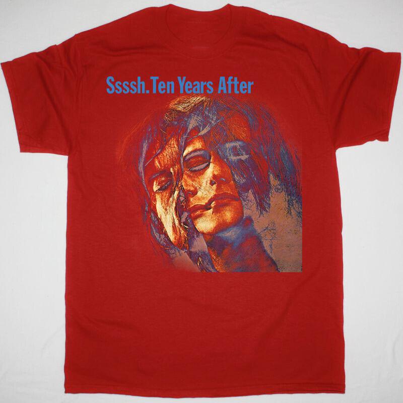 TEN YEARS AFTER SSSSH T-shirt Black Cotton All Sizes Unisex T-Shirt