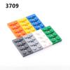 Compatible Building Block 3709 Small Particle Building Block Technology Spare Parts 2X4 With 3 Hole Sheet