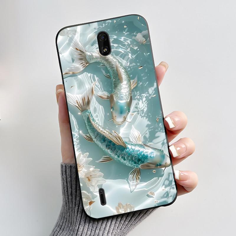 Милый Заяц Сердце Любви Забавный Чехол для Телефона Для Nokia C1 Plus C2 Чехол Мягкая Силиконовая Задняя Крышка Для NokiaC1 C 1 Plus Fundas C 2 Coque