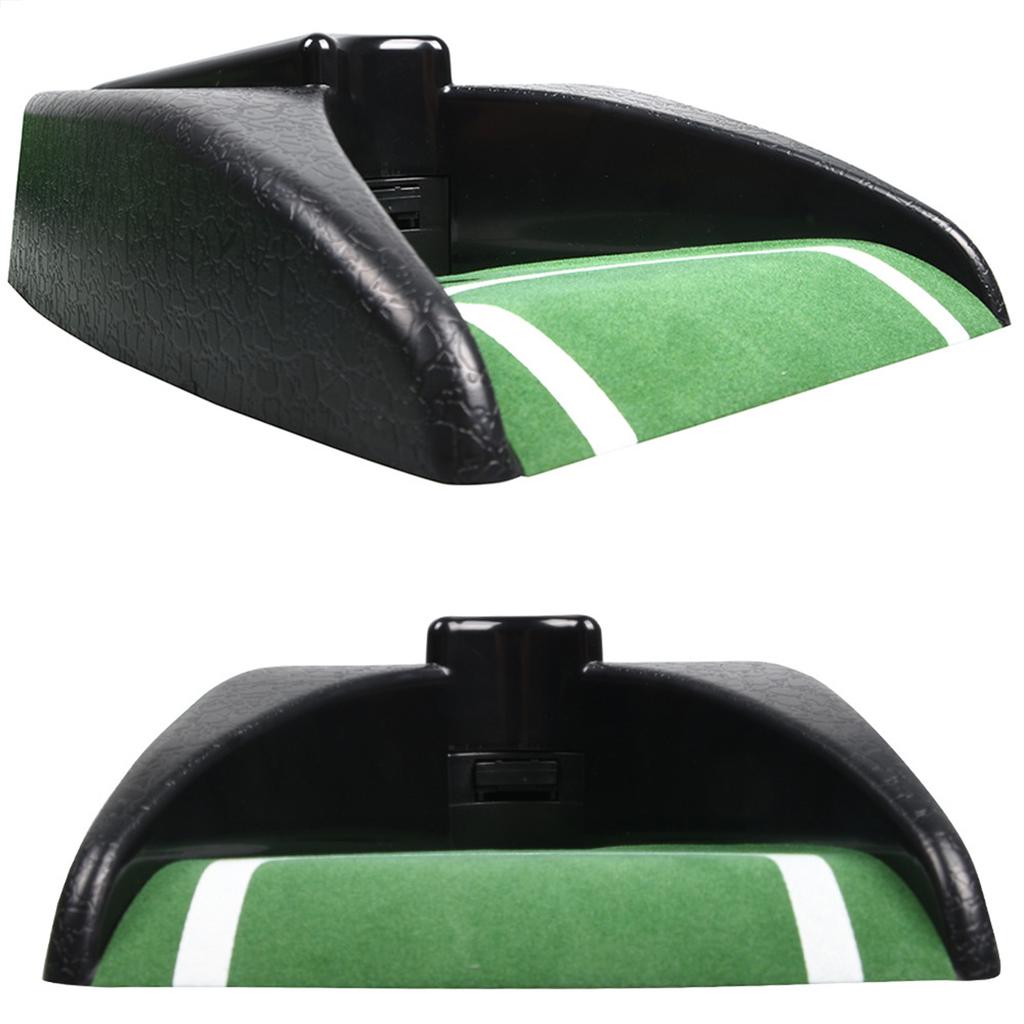 Golf Automatic Putting Cup Golf Ball Return Putting Machine with Ball Return for Office Golf Putting Training Aids
