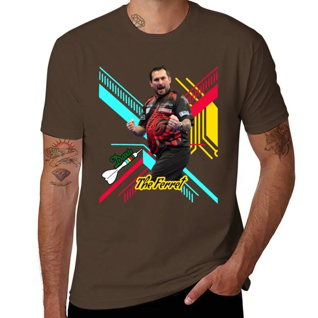 Jonny Clayton The Ferret T-Shirt Short sleeve tee sublime summer clothes men t shirt
