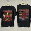 Винтажная футболка с принтом Ozzfest Concert 2007 Tour (перепечатка), 2-сторонняя, Подарок для фаната, S-4XL, Унисекс