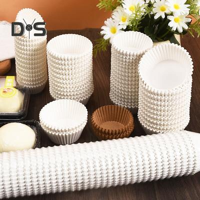 200 шт. вкладыши для кексов, жиронепроницаемые чашки для выпечки кексов, пищевые антипригарные маслостойкие чашки для кексов без BPA