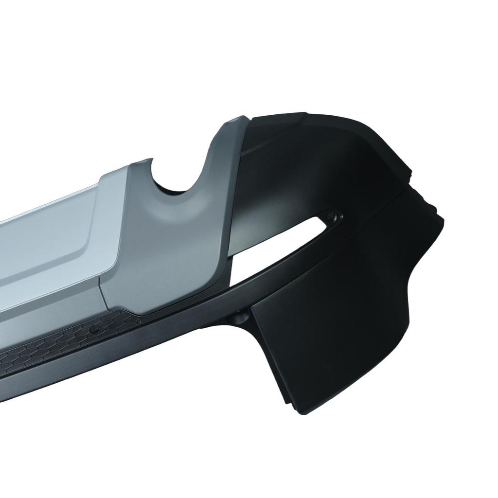 Compatible Rear Bumper with Four Parking Sensors for Land Rover Range Rover Evoque (L538) Dynamic Model.