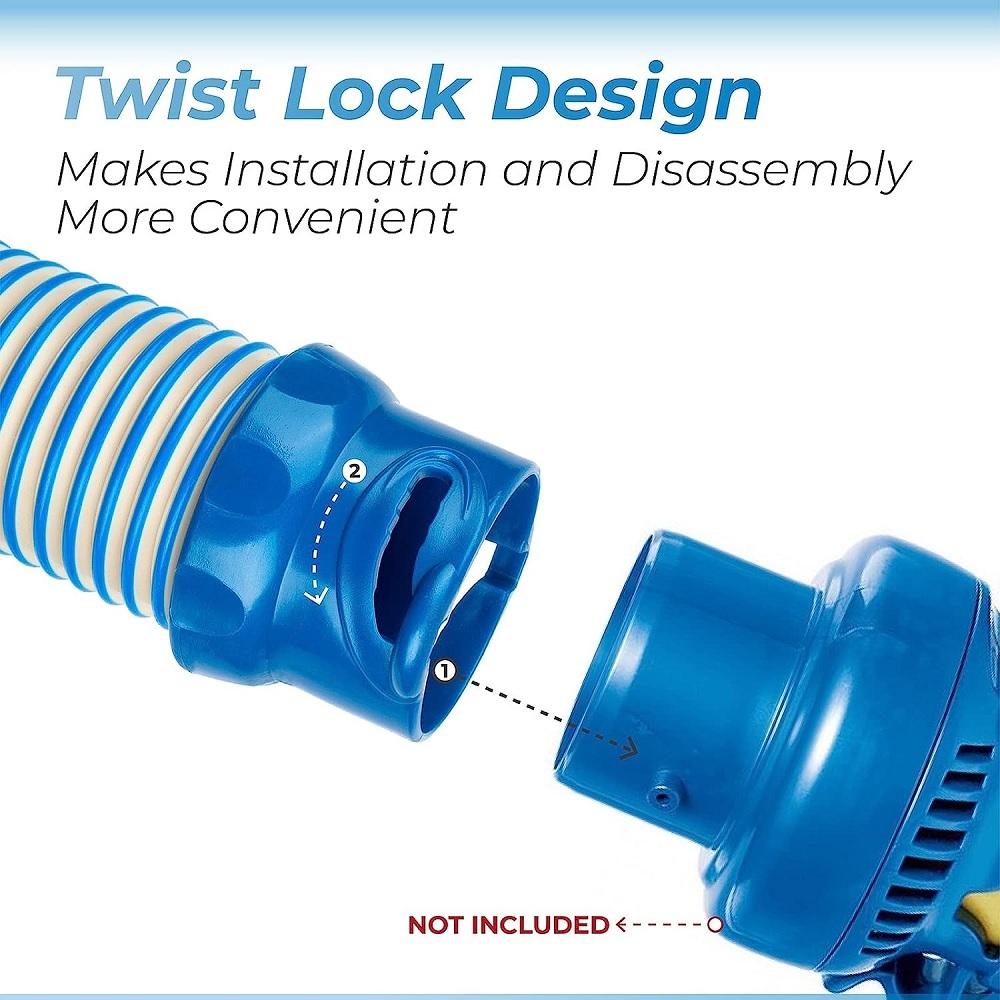 Новый адаптер-переходник для шланга всасывающего устройства для чистки бассейна Подходит для бассейна X77094