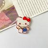10Pcs New Acrylic Kawaii Cute Cartoon Anime Lamb Sticker  Series Clip Book Diy Jewelry Children Gift Hairpin Accessories A108