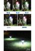 Solar-Powered RGB Waterproof Garden Lamp for Outdoor Use