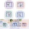 Clock Alarm Clock Bedroom Home Decorations Kitchen Clock Radios Blue Green Orange Purple Stably Stand High Quality