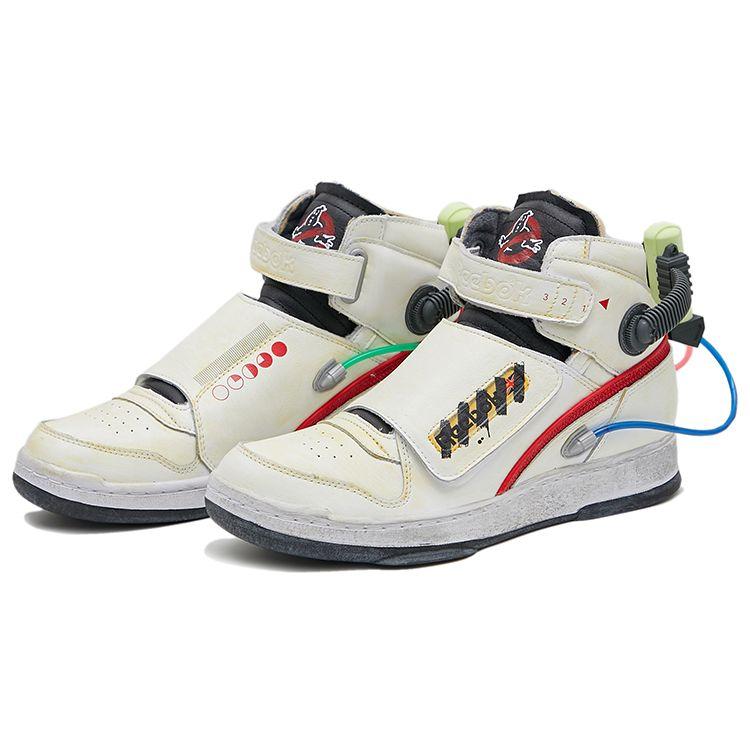 Охотники за привидениями x Reebok Ghost Smashers Ecto-1 Vibes 2022 Унисекс кроссовки Белые Обувь-Белый Чисто-Серый-8 GX1648