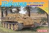 Platz Dragon 1/72 Масштаб Немецкий истребитель танков Jagdpanther времен Второй мировой войны, Ранняя модель, Циммеритовое покрытие, Пластиковый набор для сборки DR7241P