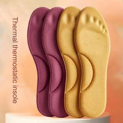 1 пара ортопедических стельок из пены с эффектом памяти, самонагревающиеся подушечки для обуви, ультра-толстые, уютные, теплые, термостельки с самонагреванием