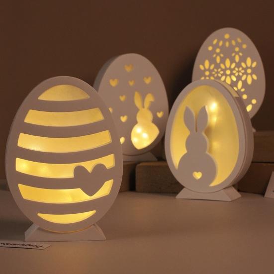 Набор из 6 пасхальных силиконовых форм для эпоксидной штукатурки, цемента, кролика, яйца, легко снимаемая гибкая смоляная форма для поделок своими руками