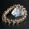 Эйгадо Рутиловый Кварц 11мм 17см Запястье Ограниченный Натуральная Сила Молитва Удача Фэн-шуй Браслет, Камень, Окружность, Единственный в своем роде, Издание,