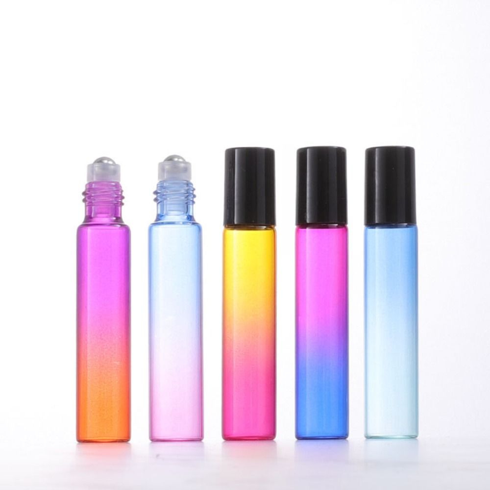 Многоразовая бутылка для жидкого образца, портативная пустая бутылка, стеклянная бутылка для масляного ролика, косметический контейнер