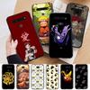 AD52 милый черный чехол Naruto для iPhone 16 15 Plus 14 13 12 11 Pro 8 7 6S SE 5S X XR XS Max Realme C30 C33 C31 9I Huawei Y8P Y9 Sofe Cover