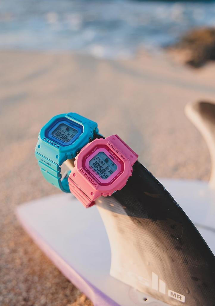 Часы Casio G-Shock G-LIDE среднего размера GLX-S5610-2JF, Изготовлены из экологически чистых материалов, Женские, Синие, Подлинный японский продукт