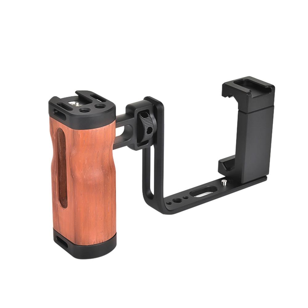 Universal Smartphone Video Grip Handle Handheld Vlog Bracket for Phone Smartphone Video Rig Kit
