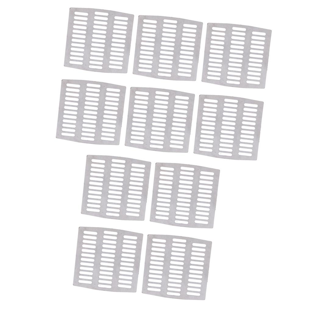 40PCS Stainless Steel Weep Hole Cover Stops 2.75 Inch Brick Drain Hole Cover Can Be Cut Or Stacked