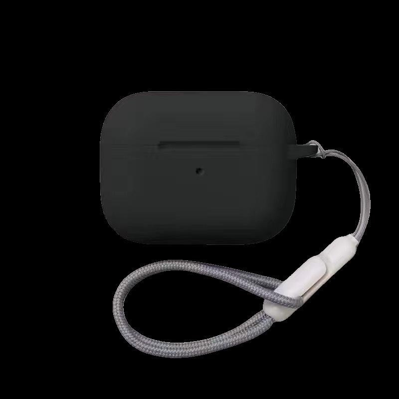 Однотонный серый силиконовый чехол для AirPods Pro 2-го поколения и AirPods 3