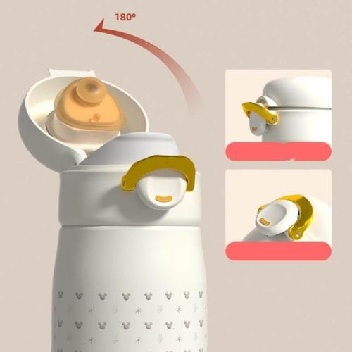 Toy Story, Buzz Lightyear, Donald Duck, Alien, Lotso, Mickey Mouse, Hello Kitty Thermos Cup with Cup Sleeve, Big Belly Cup, Coffee Cup, Large Capacity