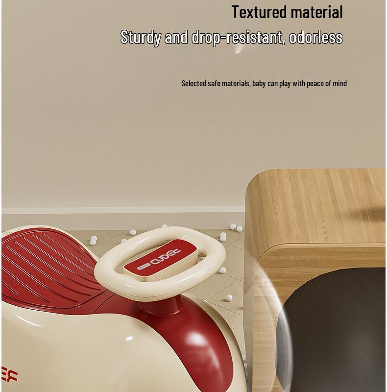 Многофункциональная детская качалка-лошадка и машинка-арахис с бесшумными колесами и защитой от опрокидывания