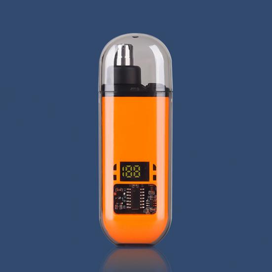 Триммер для волос в носу для мужчин и женщин, аккумуляторный, безболезненный, триммер для волос в ушах, водонепроницаемый, с двойными лезвиями, машинка для стрижки, многофункциональный инструмент для ухода