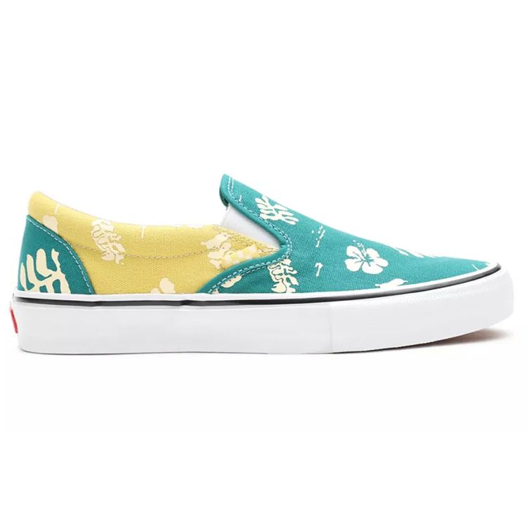 Vans Классические слипоны Aloha унисекс разноцветные морское золото VN0A5FCA3LA