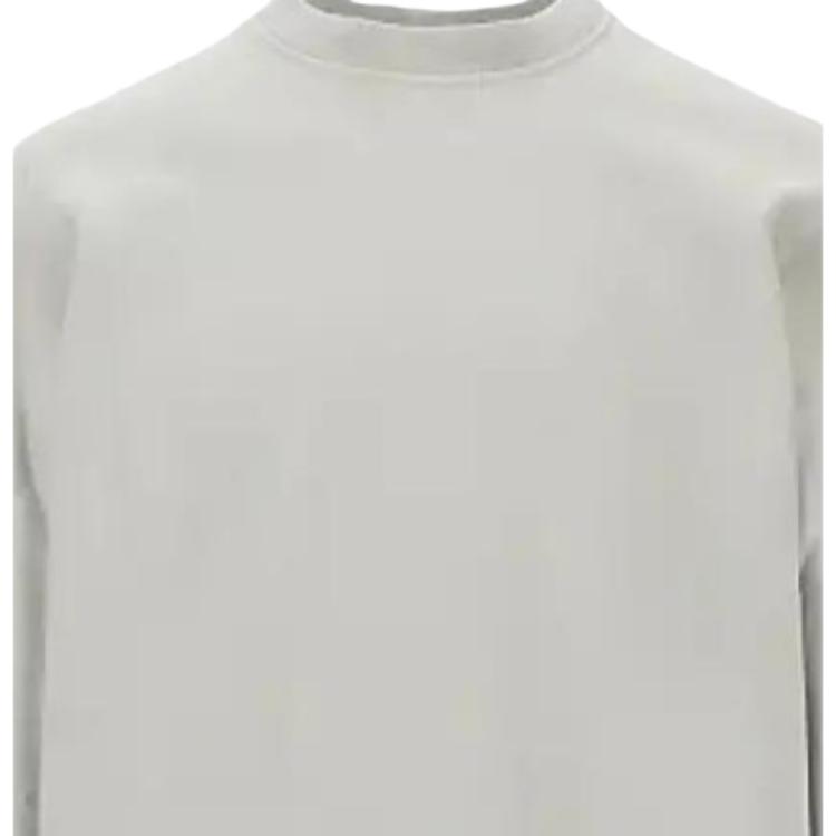 STONE ISLAND Логотип Свитшот с круглым вырезом в рубчик Мужские свитшоты L1S156100060S0051-V0061