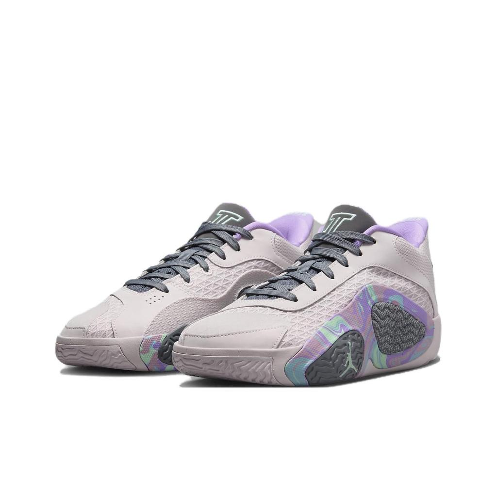 Air Jordan Tatum 2 GS Мел для тротуара Детские кроссовки Розовый Светло-розовый Мятно-пенный FJ6459-600