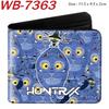 K-Pop Demon Hunters Wallet PU Leather Bifold Short Anime Purse for Women Girls