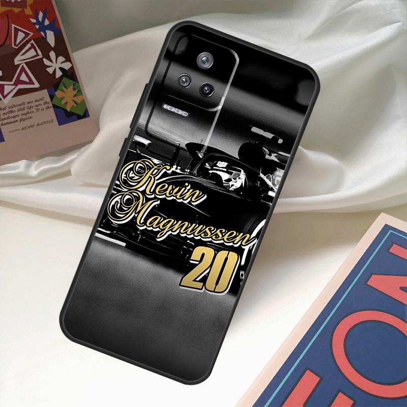 Чехол Kevin Magnussen F1 для Xiaomi 13 14 Ultra 11T 12T 13T Pro 12 Lite POCO X6 M6 Pro X3 X4 X5 M5s F3 F5 Cover